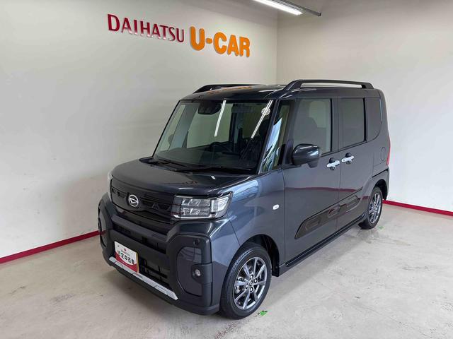タントファンクロス4WD ディスプレイオーディオ バックカメラ ステアリングスイッチ LEDヘッドランプ/フォグランプ 両側電動スライドドア 両側シートヒーター 電動パーキングブレーキ コーナーセンサー(秋田県)の中古車