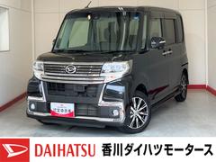 タント 中古車 カスタムＸ　トップエディションＳＡＩＩ純正ナビ　バックモニター　純正ＥＴＣ　純正１４インチアルミホイール　左側パワースライドドア　Ｂｌｕｅｔｏｏｔｈ接続　電動格納ミラー　ＬＥＤヘッドランプ　オートライト　ワンオーナー　スマートキー