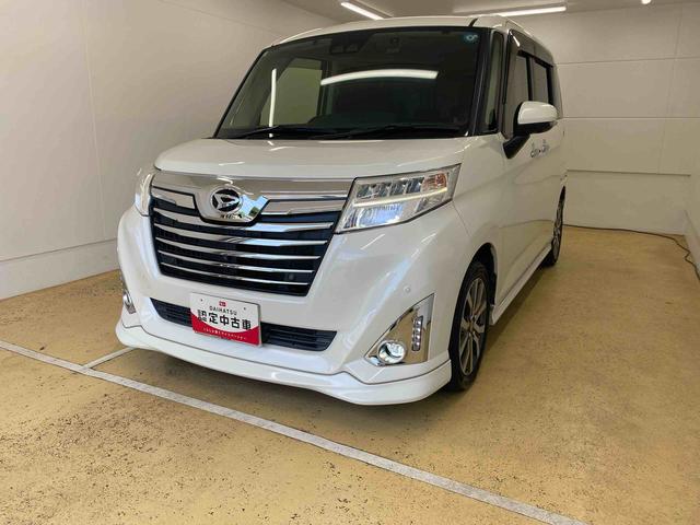 トールカスタムＧ　ターボ　ＳＡIII　タイヤ新品　ナビ　ＥＴＣまごころ保証（納車日から１年・走行距離無制限）付き　９インチ純正ナビ　ＥＴＣ　ドラレコ　パノラマモニター　オートエアコン　アルミホイール　キーフリー　電動格納ドアミラー　両側電動スライドドア（静岡県）の中古車