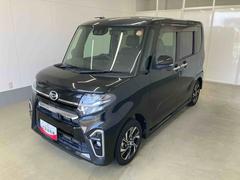 タント 中古車 カスタムＸ衝突被害軽減ブレーキ　横滑り防止装置　オートマチックハイビーム　アイドリングストップ　ステアリングスイッチ　オートライト　キーフリーシステム　オートエアコン　両側電動スライドドア　純正アルミホイール