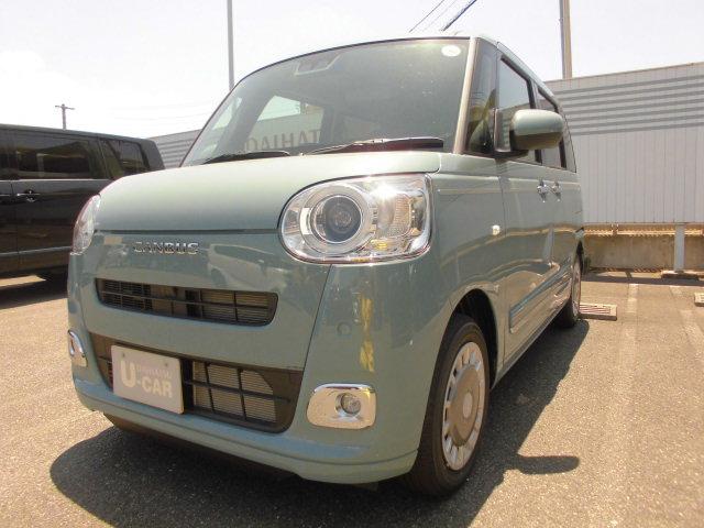ムーヴキャンバスセオリーＧＲ７年式　届出済み未使用車　パワースライドドア　２ｋｍ（福岡県）の中古車