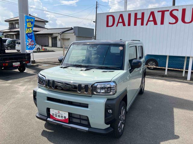 タフトＧターボ　ダーククロムベンチャー２ＷＤ　ＣＶＴ　６６０ｃｃ　ディスプレイオーディオ　バックカメラ　クルーズコントロール　前席シートヒーター　衝突被害軽減ブレーキ　横滑り防止機能　アイドリングストップ　ＬＥＤヘッドライト（福島県）の中古車
