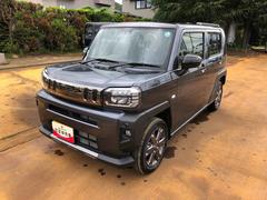 タフト 中古車 Ｇ　ダーククロムベンチャー　４ＷＤ　走行距離３２４０ｋｍ４ＷＤ　スマートアシスト　プッシュボタンスタート　キーフリーシステム　電動パーキングブレーキ　アルミホイール　オートエアコン　クルーズコントロール