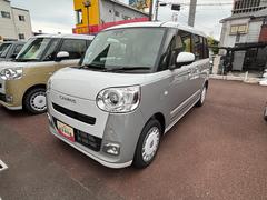 ムーヴキャンバス 中古車 ストライプスＧ１４インチフルホイールキャップ　ＬＥＤヘッドランプ　ＬＥＤフォグランプ　ホっとカップホルダー　両側パワースライドドア　キーフリーシステム　プッシュボタンスタート　ＵＶカットガラス