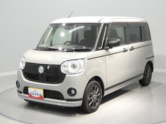 ムーヴキャンバスＧブラックアクセントＶＳ　ＳＡIII４ＷＤ　ナビ　パノラマモニター　両側電動ドア　ＥＴＣ　　近距離エンジンスターター　ワイパーディアイザー　　社外アルミホイール（岩手県）の中古車