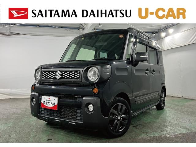 スペーシアギアハイブリッドXZ 車検整備付/走行59029キロ/ナビ1年保証距離無制限 走行距離59029キロ フルセグナビ ブルートゥース 全周囲カメラ 純正マット サイドエアバッグ LEDヘッドランプ アイドリングストップ シートヒーター 両側電動スライドドア(埼玉県)の中古車