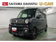 スペーシアギア 中古車 ハイブリッドＸＺ　車検整備付／走行５９０２９キロ／ナビ１年保証距離無制限　走行距離５９０２９キロ　フルセグナビ　ブルートゥース　全周囲カメラ　純正マット　サイドエアバッグ　ＬＥＤヘッドランプ　アイドリングストップ　シートヒーター　両側電動スライドドア