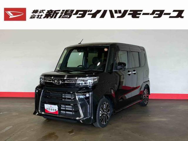 タントカスタムRS(車内 消臭・抗菌 処理済) 衝突被害軽減システム 両側パワースライドドア ナビ パノラマモニター アルミホイール キーフリーシステム(新潟県)の中古車