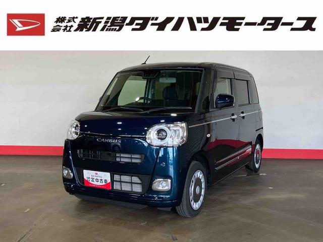 ムーヴキャンバスセオリーＧ（車内　消臭・抗菌　処理済）　衝突被害軽減システム　両側パワースライドドア　ナビ　バックカメラ　キーフリーシステム（新潟県）の中古車
