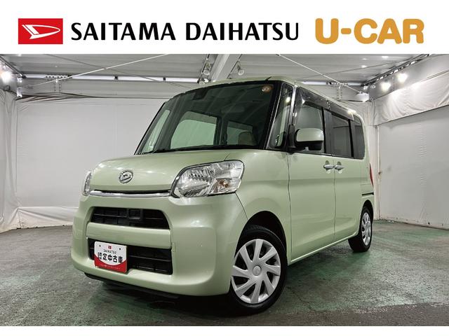 タントＸ　ＳＡII　車検整備付／走行１４０７９７キロ／ＣＤチューナ１年保証距離無制限　走行距離１４０７９７キロ　ＣＤチューナー　純正マット　助手席エアバッグ　オートライト　アイドリングストップ　片側電動スライドドア（埼玉県）の中古車