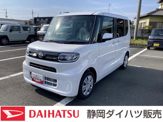 タントX14インチフルホイールキャップ フルLEDヘッドランプ オート格納式カラードドアミラー 左側パワースライドドア TFTカラーマルチインフォメーションディスプレイ フルファブリックシート(静岡県)の中古車