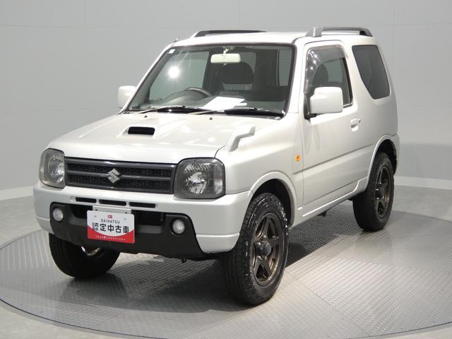 ジムニーXC4WD ルーフレール ドアミラーヒーター マニュアルエアコン 社外アルミホイール(岩手県)の中古車