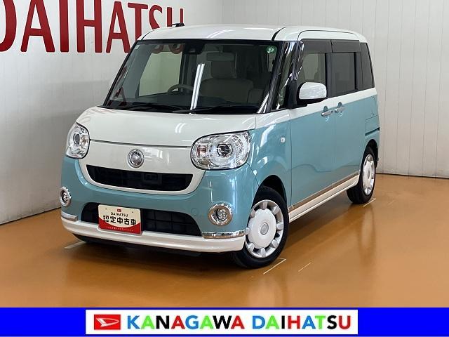 ムーヴキャンバスＧメイクアップ　ＳＡII　ナビ　Ｂカメラ　ＥＴＣ　キーフリー衝突軽減ブレーキシステム　Ｂカメラ　ナビ　ステアリングスイッチ　Ｐスタート　両側オートスライドドア　誤発進抑制装置　横滑り防止機能　アイドリングストップ　ＥＴＣ　キーフリー（神奈川県）の中古車