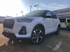 ロッキー 中古車 プレミアムＧ　ＨＥＶ　２ＷＤ　走行距離１５６１ｋｍ２ＷＤ　ハイブリッド車　スマートアシスト　電動パーキングブレーキ　運転席助手席シートヒーター　本革巻ステアリングホイール　１７インチアルミホイール