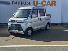 ハイゼットカーゴ 中古車 デッキバンＧ喫煙車　ＣＤチューナー　両側スライドドア　オートライト　衝突軽減ブレーキ　横滑り防止装置　アイドリングストップ　オートマチックハイビーム