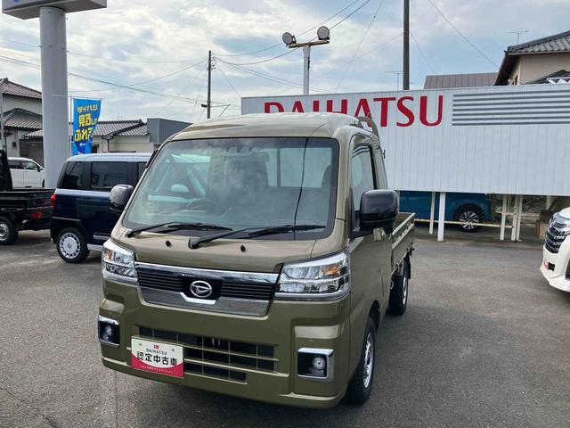 ハイゼットトラックジャンボエクストラ４ＷＤ　ＭＴ　６６０ｃｃ　衝突被害軽減ブレーキ　横滑り防止機能　コーナーセンサー　アイドリングストップ　プッシュボタンスタート　オートライト　マニュアルエアコン　フォグランプ　ＬＥＤヘッドライト（福島県）の中古車