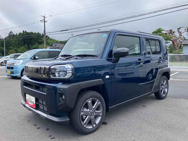 タフトＧターボ　ダーククロムベンチャー２ＷＤ　ＣＶＴ　６６０ｃｃ　ディスプレイオーディオ　バックカメラ　クルーズコントロール　前席シートヒーター　衝突被害軽減ブレーキ　横滑り防止機能　アイドリングストップ　プッシュボタンスタート（福島県）の中古車