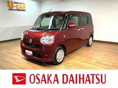 ムーヴキャンバス 中古車 Ｘリミテッド　ＳＡＩＩ禁煙車　スマートアシストＩＩ　メモリーナビ　バックカメラ　フロントドライブレコーダー　ＥＴＣ車載器　オートライト　オートエアコン　コーナーセンサー　キーフリーシステム　両側電動スライドドア