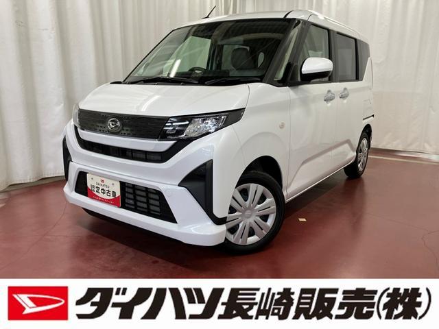 ムーヴＸ届出済未使用車　元展示車　１オーナー　衝突被害軽減システム　衝突安全ボディ　盗難防止システム　　車線逸脱警報　スマートキー　ＬＥＤヘッドライト　禁煙　オートライト　片側電動両側スライドドア（長崎県）の中古車