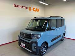 タント 中古車 ファンクロス　ｅｃｏＩＤＬＥ非装着車４ＷＤ　ディスプレーオーディオ　ＬＥＤヘッドライト／フォグランプ　両側電動スライドドア　両側シートヒーター　バックカメラ　ステアリングスイッチ　オートエアコン／ライト／電動ドアミラー／ハイビーム