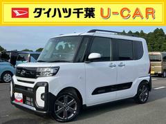 タント 中古車 ファンクロスターボリミテッドルーフレール　１５インチアルミ　バックカメラ　両側パワスラ　シートヒーター　電動駐車ブレーキ　ＬＥＤライト＆フォグ　上下調節式デッキボード　コーナーセンサー　衝突被害軽減ブレーキ　ＥＴＣ　　クルコン