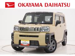 タフト 中古車 Ｇターボ　ダーククロムベンチャーシートヒーター　オートライト　キーフリー　アイドリングストップ　パノラマモニター　ナビ　ドライブレコーダー　ＵＳＢ入力端子　Ｂｌｕｅｔｏｏｔｈ　電動パーキングブレーキ　ティーゼットデオプラス