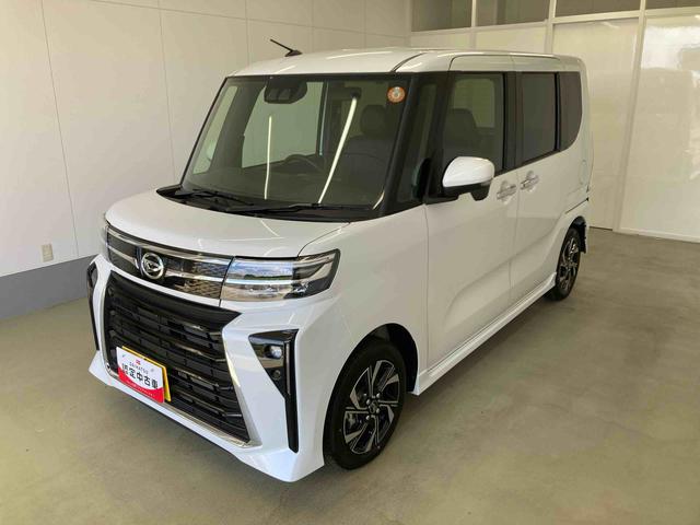 タントカスタムＸリミテッド衝突被害軽減ブレーキ　横滑り防止装置　オートマチックハイビーム　アイドリングストップ　ステアリングスイッチ　オートライト　キーフリーシステム　オートエアコン　両側電動スライドドア　純正アルミホイール（岐阜県）の中古車