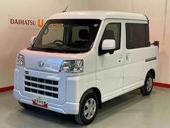 ハイゼットカーゴ 中古車 デッキバンＧディスプレイオーディオ　衝突回避支援ブレーキ　衝突安全ボディ　車線逸脱警告　切り替え４ＷＤ　キーフリー　横滑り防止　電格ミラー　　クリアランスソナー　スマートキー　ＡＢＳ　アイドリングストップ