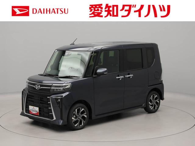 タントカスタムＸリミテッド　ＥＴＣ車載器　両側電動スライドドアオーディオレス　バックカメラ　シートヒーター　ＬＥＤヘッドライト　スマートキー　プッシュスタート　コーナーセンサー　ＡＢＳ（愛知県）の中古車