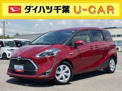 シエンタ 中古車 ハイブリッド　ファンベースＧナビ／ＴＶ／ＤＶＤ／ＢＴ　全周囲カメラ　前後ドラレコ　ＥＴＣ　クルコン　ＬＥＤヘッドランプ　オートライト　ＡＨＢ　衝突軽減装置　革巻きステアリング　クリアランスセンサー　ボタンスタート　スマートキー