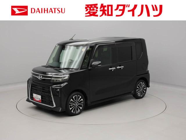 タントカスタムＲＳオーディオディスプレイ　ドライブレコーダー　ＥＴＣ　両側電動スライドドア　電動パーキングブレーキ　オートハイビーム　　誤発信抑制機能　衝突回避支援ブレーキ　シートヒーター　バックカメラ（愛知県）の中古車