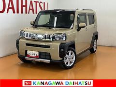 タフト 中古車 Ｇターボ　クロムベンチャーサポカーＳワイド適合　スマアシ　パノラマモニター対応　スカイフィールトップ　電動パーキングブレーキ　全車速追従機能付ＡＣＣ　ステアリングスイッチ　シートヒーター　ＵＳＢ接続端子　コーナーセンサー