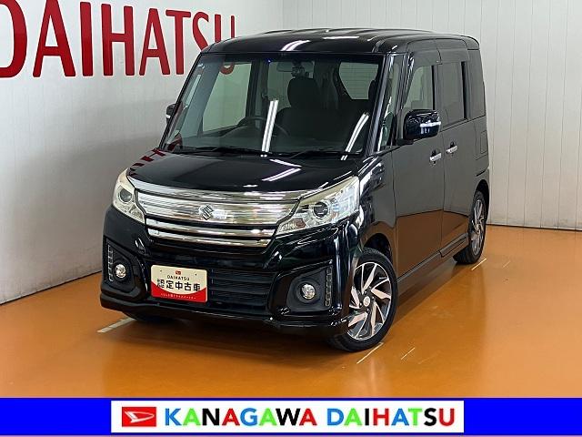 スペーシアカスタムＸＳドラレコ　Ｂカメラ　ステアリングスイッチ　運転席シートヒーター　両側オートスライドドア　ＥＴＣ　Ｐスタート　アイドリングストップ　オーバーヘッドコンソール　電動格納ミラー　キーフリー（神奈川県）の中古車