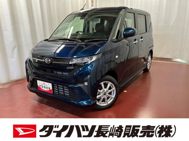 ムーヴＧ届出済未使用車　元展示車　片側電動両側スライドドア　禁煙車　１オーナー　アイドリングストップ　衝突被害軽減システム　電動格納ミラー　ＬＥＤヘッドランプ　スマートキー　オートライト　ベンチシート（長崎県）の中古車