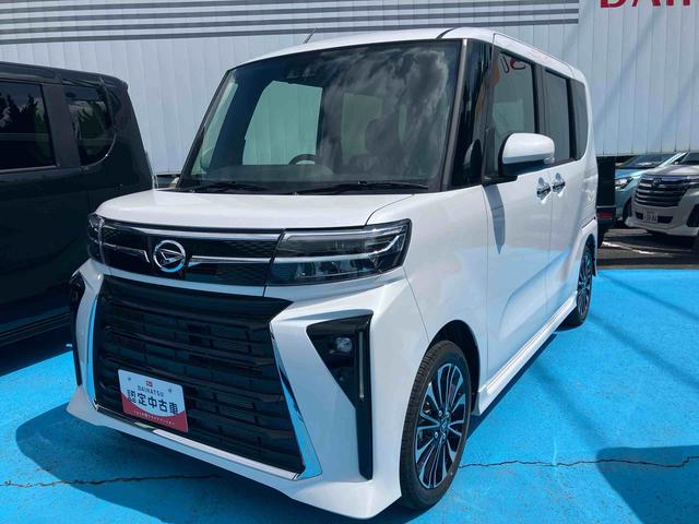 タントカスタムRSリミテッド2WD CVT 660cc ETC車載器 衝突被害軽減ブレーキ 横滑り防止機能 両側電動スライドドア 前席シートヒーター クルーズコントロール アイドリングストップ プッシュボタンスタート(福島県)の中古車