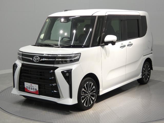 タントカスタムＲＳターボ４ＷＤ　カスタムＲＳ　両側パワースライドドア　ナビ　ドラレコ　パノラマモニター　シートヒーター　ＥＴＣ　ドラレコ　クリアランスソナー（岩手県）の中古車