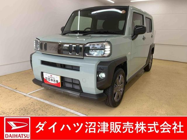 タフトG ダーククロムベンチャー シートヒーター 15インチアルミまごころ保証(納車日から1年・走行距離無制限)付き オートエアコン ABS エアバッグ パワステ パワーウィンドウ シートヒーター 電動パーキングブレーキ スカイフィールトップ 15インチアルミ(静岡県)の中古車