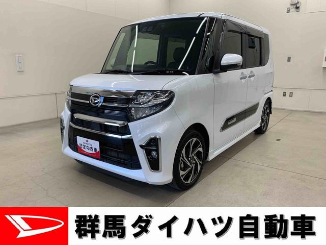 タントカスタムＲＳスタイルセレクション　２ＷＤナビ　ＥＴＣ　ドライブレコーダー　両側電動スライドドア　ＬＥＤヘッドライト　オートライト　プッシュボタンスタート　アイドリングストップ　バックカメラ　シートヒーター　スマートアシスト　電動格納ドアミラ（群馬県）の中古車