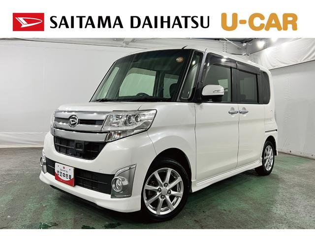 タントスローパーカスタムＸ　ＳＡII　リヤシート付き仕様一年保証・走行距離無制限　走行９７３０３キロ　車検整備付　ＣＤチューナー　オートライト　ＬＥＤヘッドライト　アイドリングストップ　両側電動スライドドア　ＥＴＣ（埼玉県）の中古車