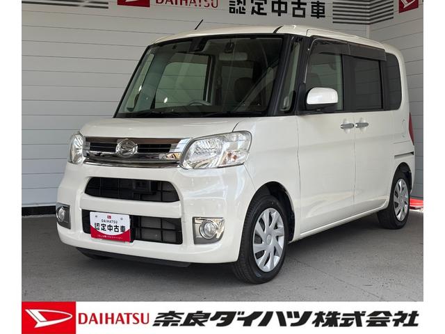 タントXターボ SAIIナビゲーション バックカメラ ドライブレコーダー ETC車載器 助手席側電動スライドドア 電動格納式ドアミラー パワーウィンドウ プッシュスタートスイッチ キーフリーシステム アイドリングストップ機能(奈良県)の中古車
