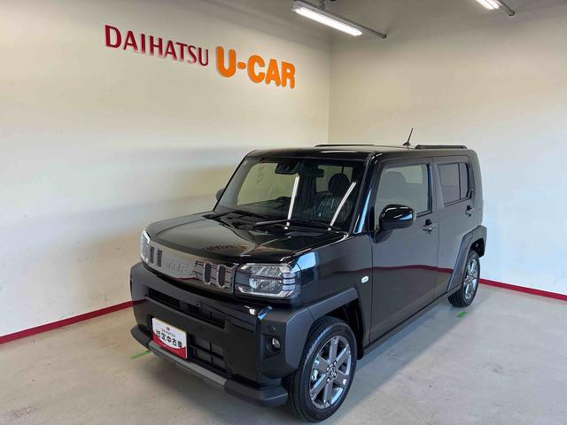 タフトG ダーククロムベンチャー eco IDLE非装着車4WD オーディオレス バックカメラ ステアリングスイッチ LEDヘッドライト/フォグランプ クルーズコントロール コーナーセンサー 両側シートヒーター チルトステアリング 運転席シートリフター(秋田県)の中古車
