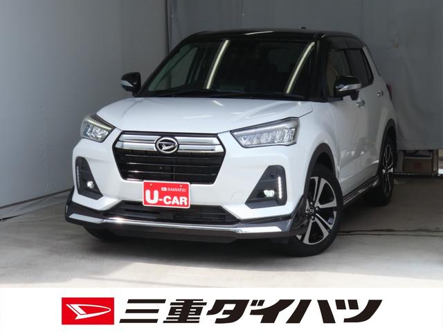 ロッキープレミアム 前後ドラレコ オートエアコン 1年間無料保証純正9型ナビ パノラマカメラ キーフリー 衝突安全ボディ LEDヘッドライト 地デジ USB接続 車線逸脱警報 シートH コーナーセンサー ETC Bluetooth DVD再生 電動格納ミラー(三重県)の中古車