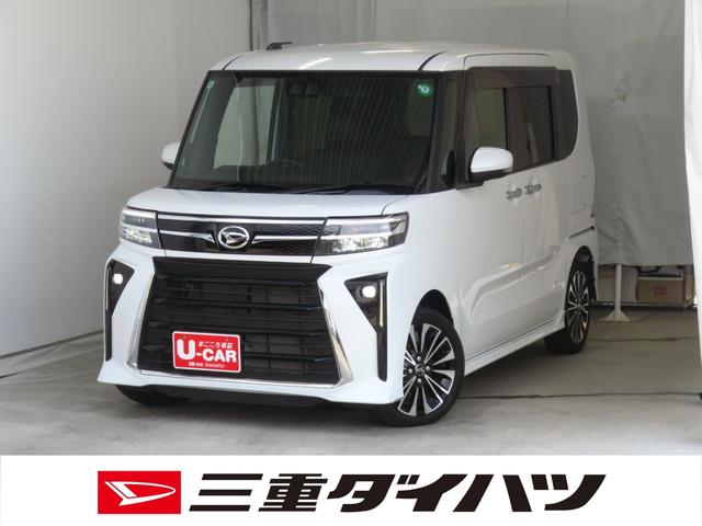 タントカスタムＲＳ　　運転席・助手席シートヒーター　１年間無料保証純正１０型ナビ　バックカメラ　キーフリー　左右パワースライドドア　Ｂｌｕｅｔｏｏｔｈ　ＵＳＢ入力　１オーナー　地デジ　車線逸脱警報装置　電格ミラー　電動パーキングブレーキ　コーナーセンサー（三重県）の中古車