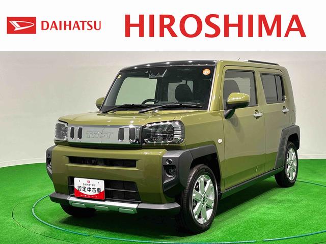 タフトＧターボ　クロムベンチャー　ナビ　バックモニター　ＥＴＣスカイフィールトップ　クロムパック　メッキパック　シルバーアンダーガーニッシュ　インテリアアクセント　ＬＥＤオートハイビーム＆フォグランプ　電動パーキングブレーキ　バックカメラ　アルミホイール（広島県）の中古車