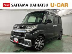 タント 中古車 カスタムＲＳ　トップエディションＳＡＩＩ　走行６９８３７キロ一年保証・走行距離無制限　タイヤ４本交換　フルセグナビ　Ｂｌｕｅｔｏｏｔｈ　バックカメラ　ドラレコ　ＥＴＣ　　オートライト　ＬＥＤヘッドライト　両側電動スライドドア