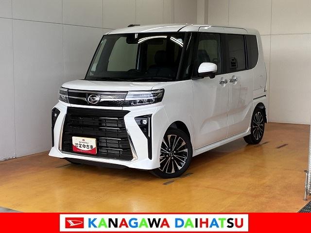 タントカスタムＲＳリミテッドサポカーＳワイド適合　パノラマモニター対応　ミラクルオープンドア　両側オートスライドドア　電動パーキングブレーキ　全車速追従機能付ＡＣＣ　ステアリングスイッチ　シートヒーター　コーナーセンサー（神奈川県）の中古車