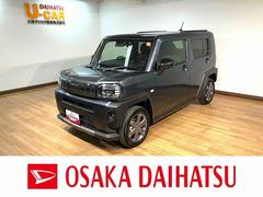 タフト 中古車 Ｇ　ダーククロムベンチャー　元試乗車／走行１１３キロ元試乗車／令和７年式／走行１１３キロ／新車保証継承／１５インチアルミホイール／キーフリー／ＬＥＤヘッドライト／電動パーキングブレーキ／ホールド機能／カーペットマット／シートヒーター／衝突軽減ブレーキ／