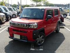 タフト 中古車 Ｇ　ダーククロムベンチャーキーフリーシステム　スモークガラス　セキュリティアラーム　走行距離２ｋｍ