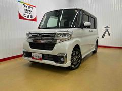 タント 中古車 カスタムＲＳ　ＳＡＩＩＩ車検整備付き　４ＷＤ　純正８インチナビ　バックモニター　ドラレコ　衝突回避支援ブレーキ　ＥＴＣ車載器　ＬＥＤヘッドライト　ＵＳＢ　コーナーセンサー　オートライト