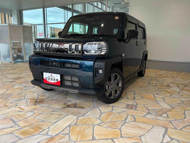 タフトＧターボ　ダーククロムベンチャー走行無制限１年保証　４ＷＤ　１０インチナビ　パノラマモニター　前後ドラレコ　ＵＳＢ　ＬＥＤヘッドライト　オートライト　クルーズコントロール　コーナーセンサー　Ｂｌｕｅｔｏｏｔｈ（石川県）の中古車